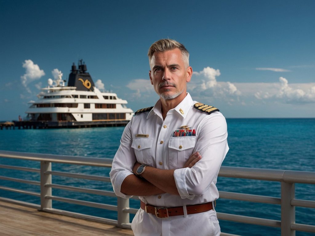 Luxusjacht kapitány