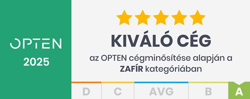 Opten Kft. „Kiválló cég” minősítésben részesíti az IT-Nav Hungary Kft. .
