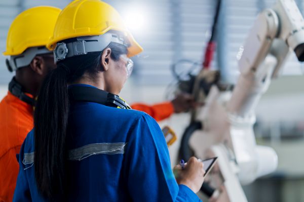 Gépek és ipari automatizáció a gyárakban